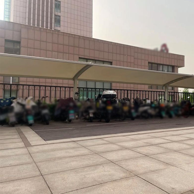 北京膜结构电动车棚